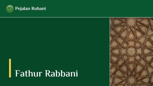 Buku-Fathur-Rabbani-Pejalan-Ruhani